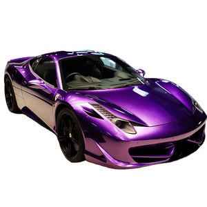 Hot Sale Matte Chrome Vinyl Wrap 1.52*18m Black Rose Red Pink Wrapping Film Pvc Car Wrap Vinyl Film Covering Voiture