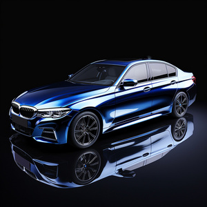 Color Changing Auto Body Crystal Blue High Glossy Sticker Film Car Vinyl Wrap vinyl car wrap dark blue