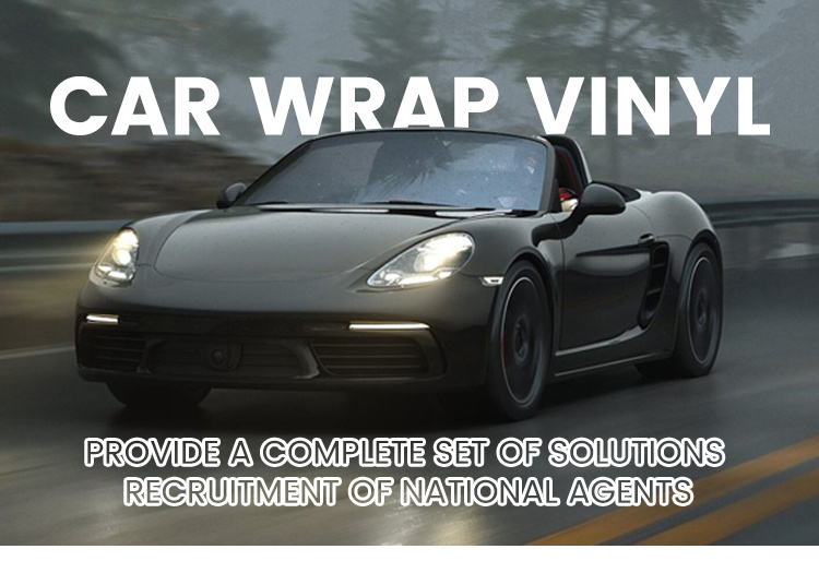 Supplier pvc car wrap vinyl gloss matte black color change film car wrap vinyl roll black green car wrapping vinyl high quality