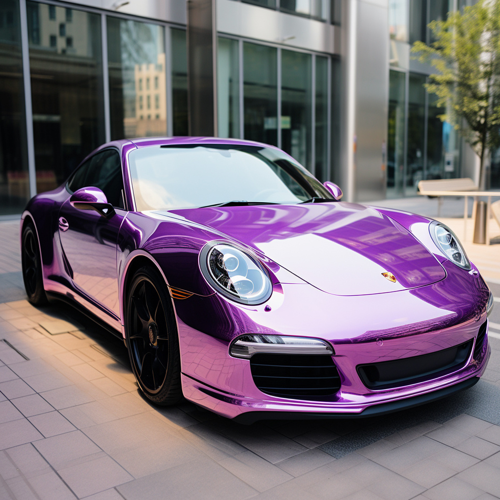 2023 wholesale factory Top quality gloss purple color matte gold car vinyl wrap 3D car carbon fiber film