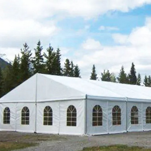 500 people capacity 1000 guests large white aluminum frame 20x30 40x80 party event commercial wedding marquee tents for events