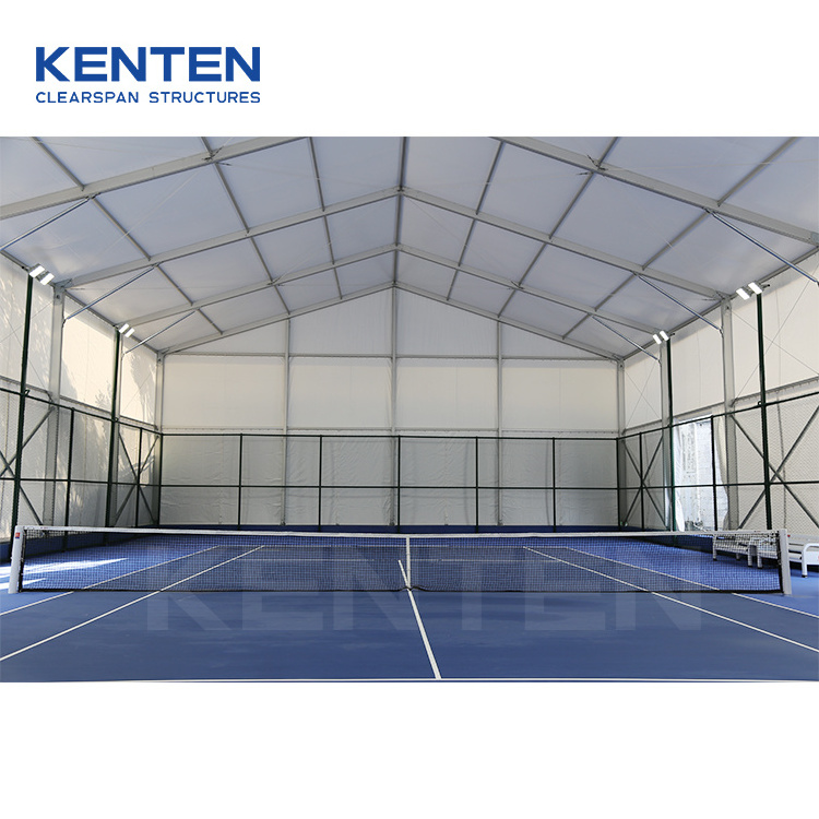 KENTEN tent manufacturer china outdoor portable single padel court tennis court cover event marquee 10x15 for tennis court