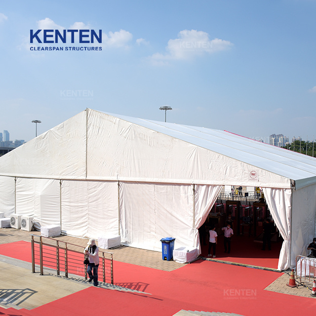 Aluminum frame waterproof white wed tent china marquee hall tent 500 people modern event wedding party tents for 500 people