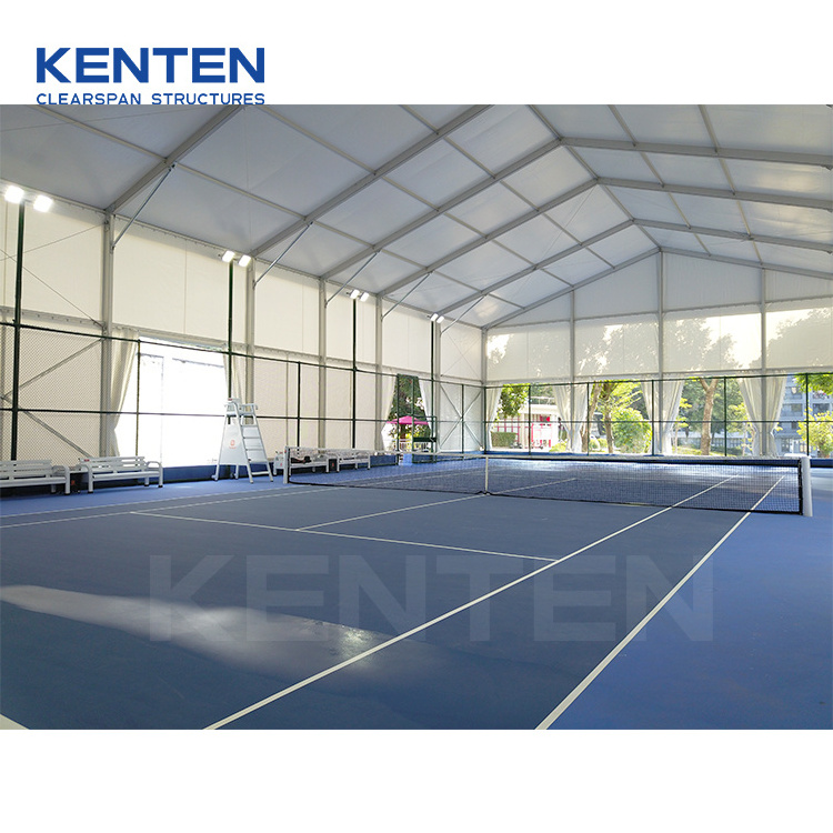 KENTEN tent manufacturer china outdoor portable single padel court tennis court cover event marquee 10x15 for tennis court