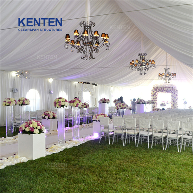 500 people capacity 1000 guests large white aluminum frame 20x30 40x80 party event commercial wedding marquee tents for events