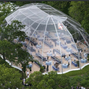 Big clear large transparent party event igloo dome stretch structure wedding marquee tents for events 500 1000 2000 people