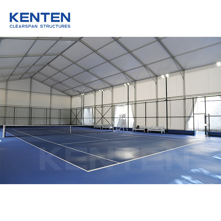 KENTEN tent manufacturer china outdoor portable single padel court tennis court cover event marquee 10x15 for tennis court