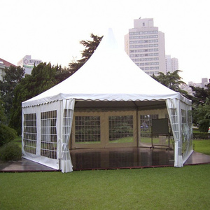 KENTEN Outdoor hexagonal events tents waterproof octagonal party tents hexagon tent for wedding