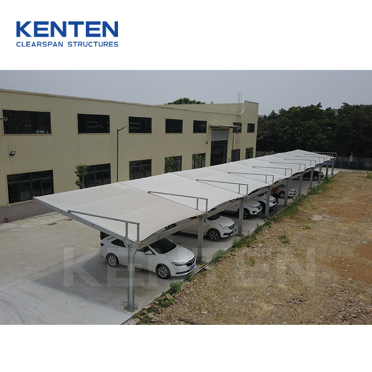 Outdoor custom design car shelter storage shed structure tent carpas industriales 50 x 100 shade parking tent for car parking