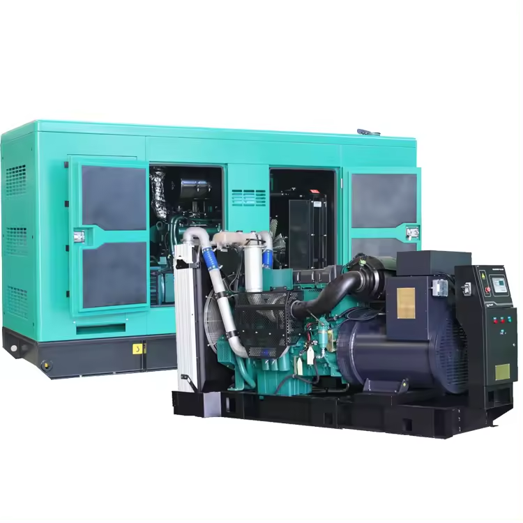 Factory hotel breeding standby power Fully automatic factory 100Kw low noise rain silent diesel generator unit