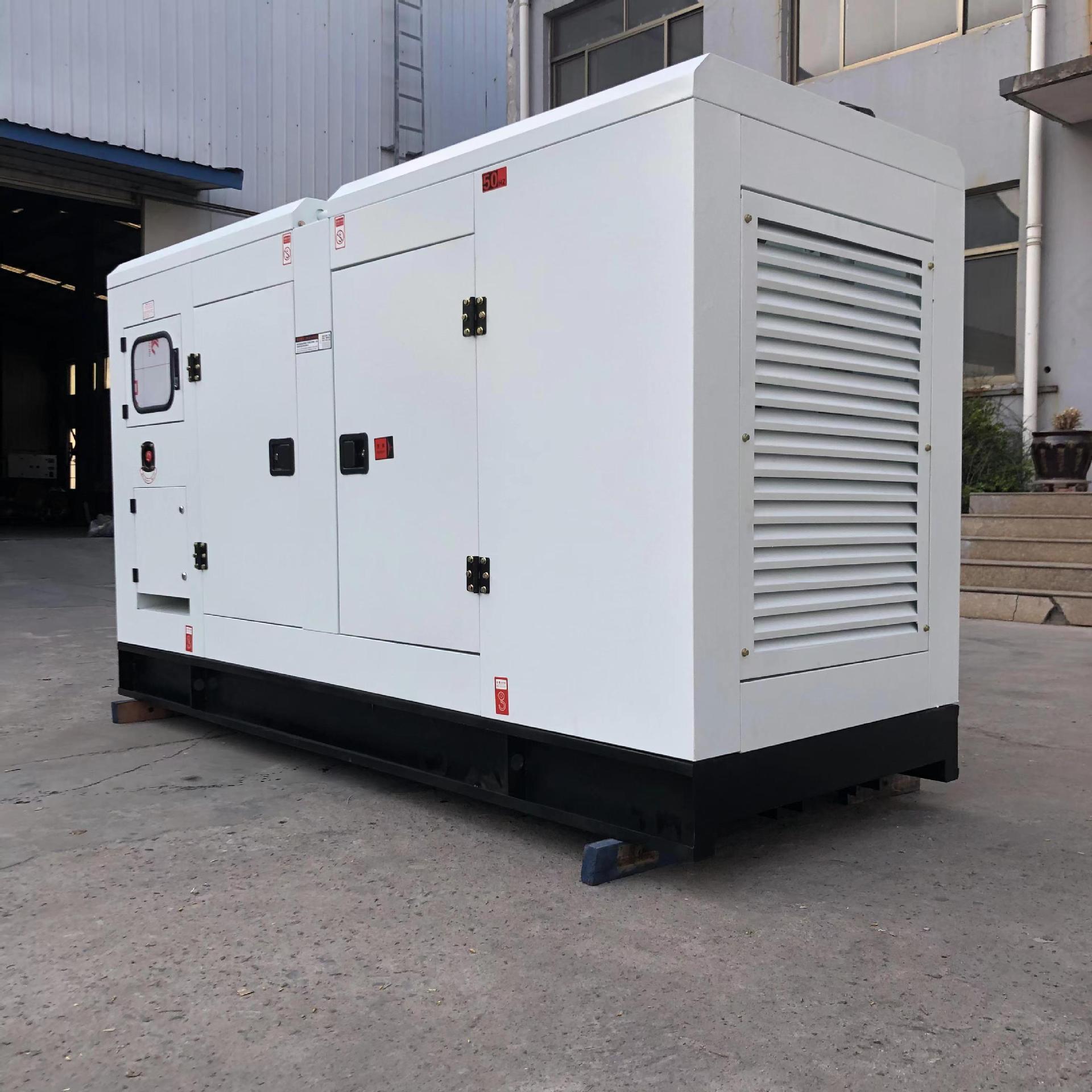 Factory hotel breeding standby power Fully automatic factory 100Kw low noise rain silent diesel generator unit