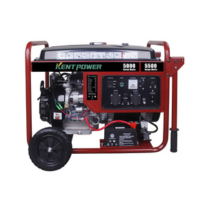 China Mini 5kw 5kva Air Cooling Petrol Household Benzin Electric Power Gasoline Generators 5000w