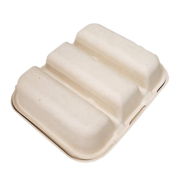 Biodegradable mold pulp Soap Packaging wholesale Die Cut Packaging handmade Soap Box packaging