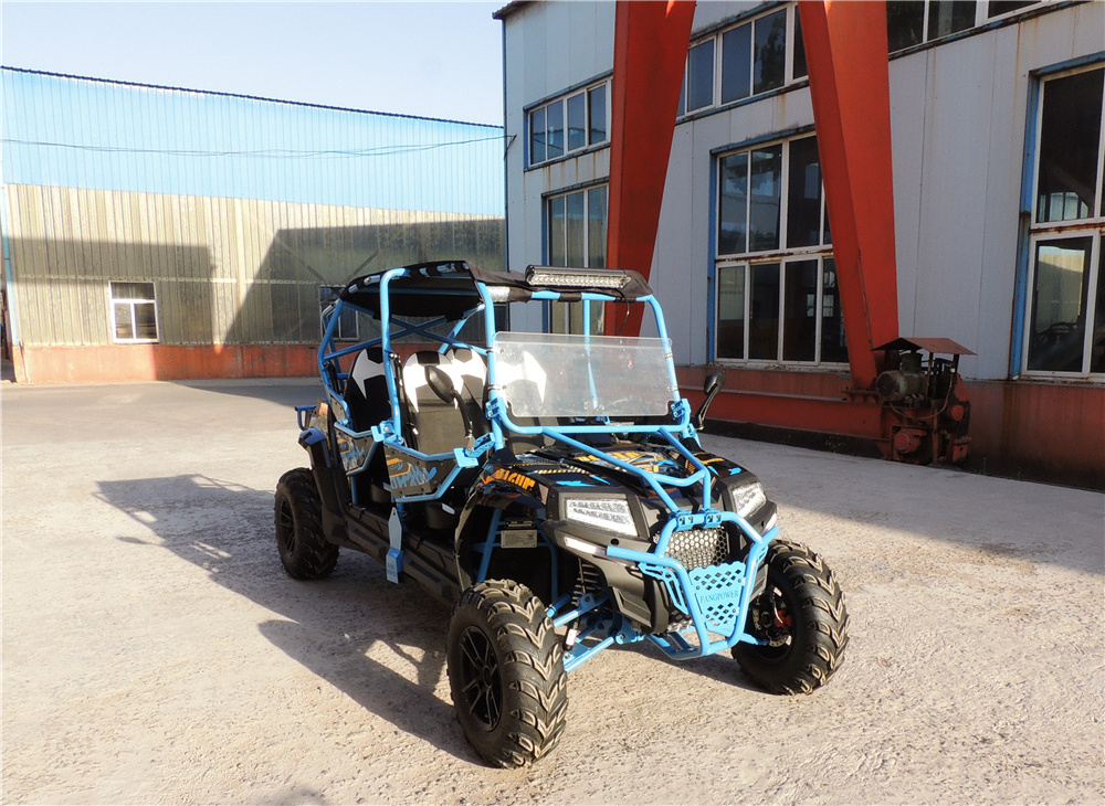 KNL Cheap popular 4 seats EPA approved quad buggy frame 400CC UTVs