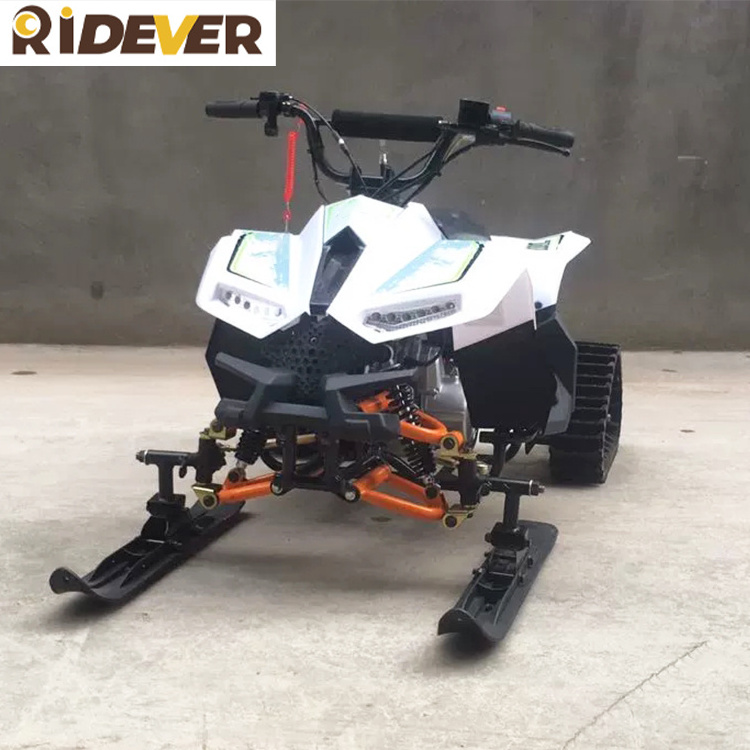 Ridever Direct Factory Winter Mini Snowmobile Adults Snowmobiles Snow Scooter 125cc Chinese Snowmobile