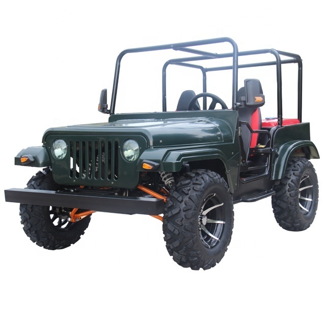 KNL New type hot sale 200cc 4 Seats atv utv mini willys jeep for desert and mountain