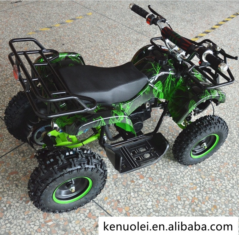 KNL CE 50cc 2 stroke mini kids ATV 49cc cheap gas four wheeler for kidsc with CE