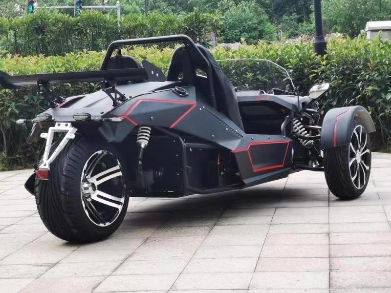 KNL High Speed Ztr Trike Roadster 10KW Lithium Battery Electric Racing ATV Three Wheels Drive Motorcycle