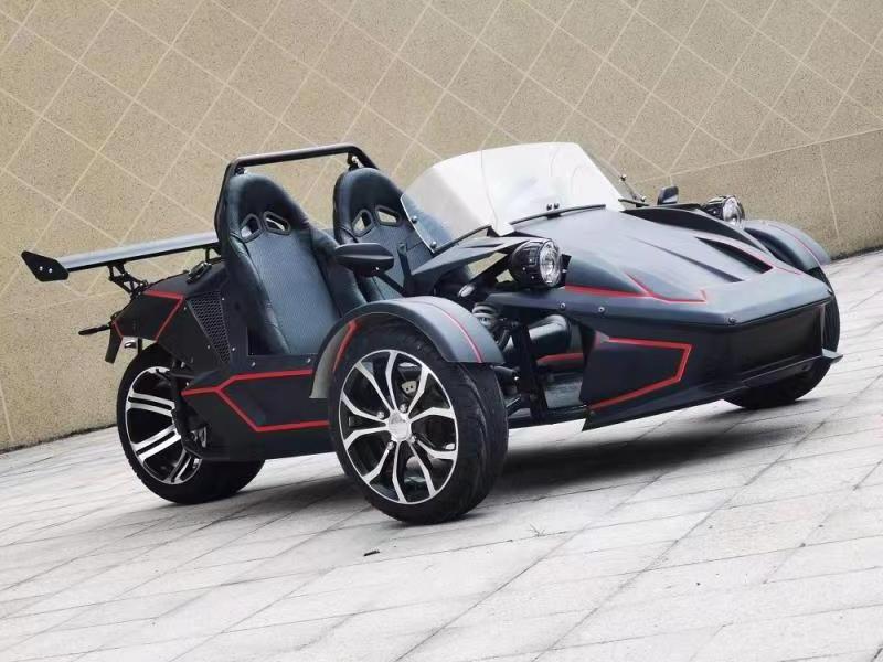 KNL High Speed Ztr Trike Roadster 10KW Lithium Battery Electric Racing ATV Three Wheels Drive Motorcycle