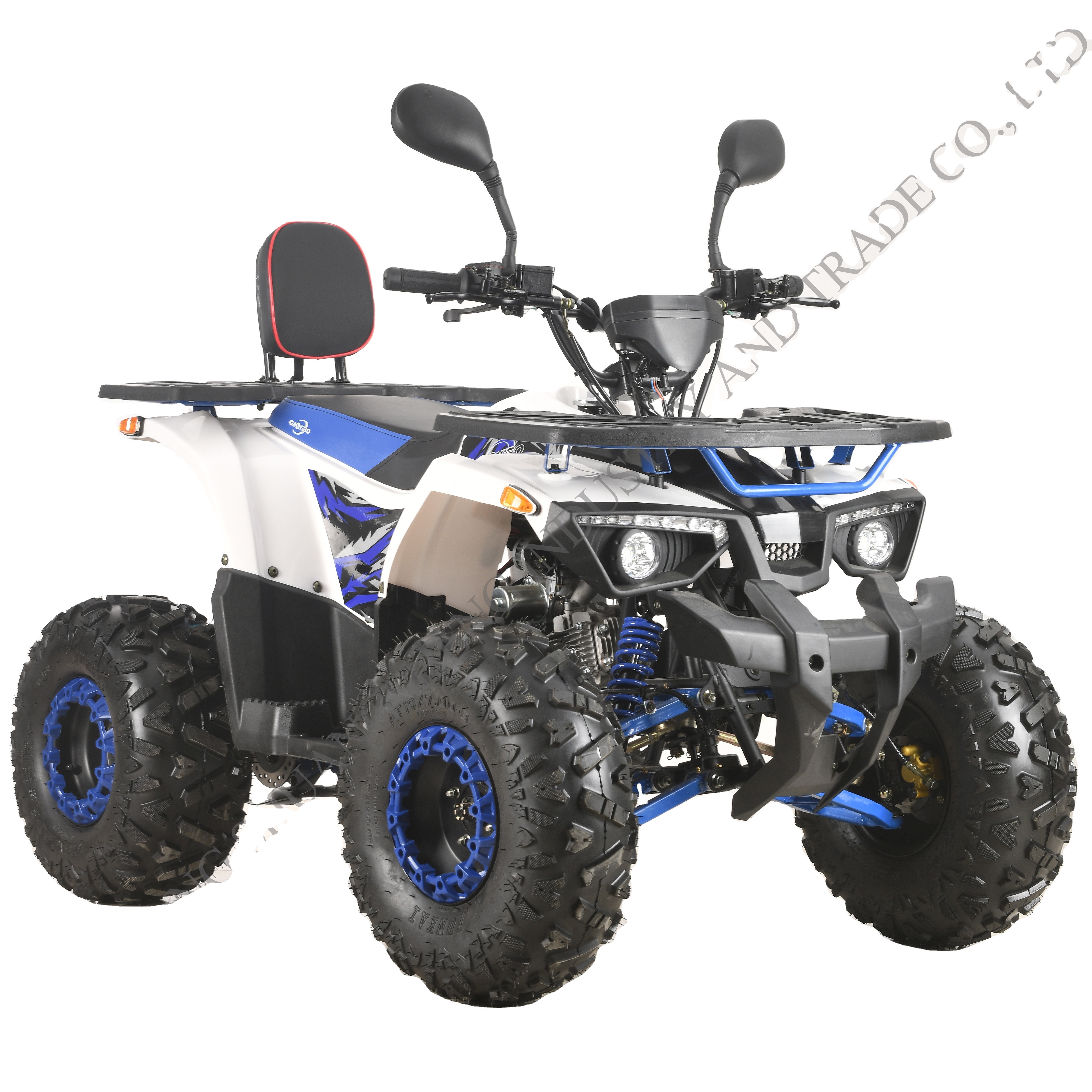 Hot Sale Cross Country Big Wheel Truck qua atv 4x4 automatic 125cc Power Engine