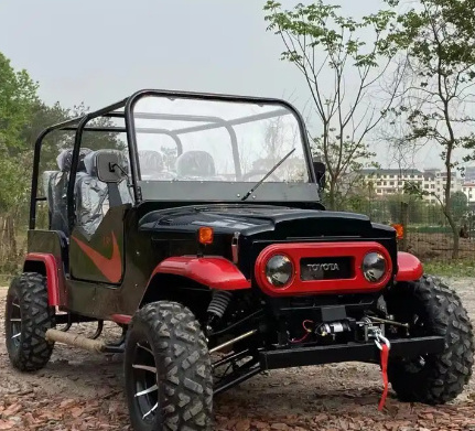 2024 320cc Automatic With 12 Inch Alloy Wheels CVT 4 Stroke Quad 2 4 seat utv Jeep adult electric utv buggy car 4x4 1000cc utv