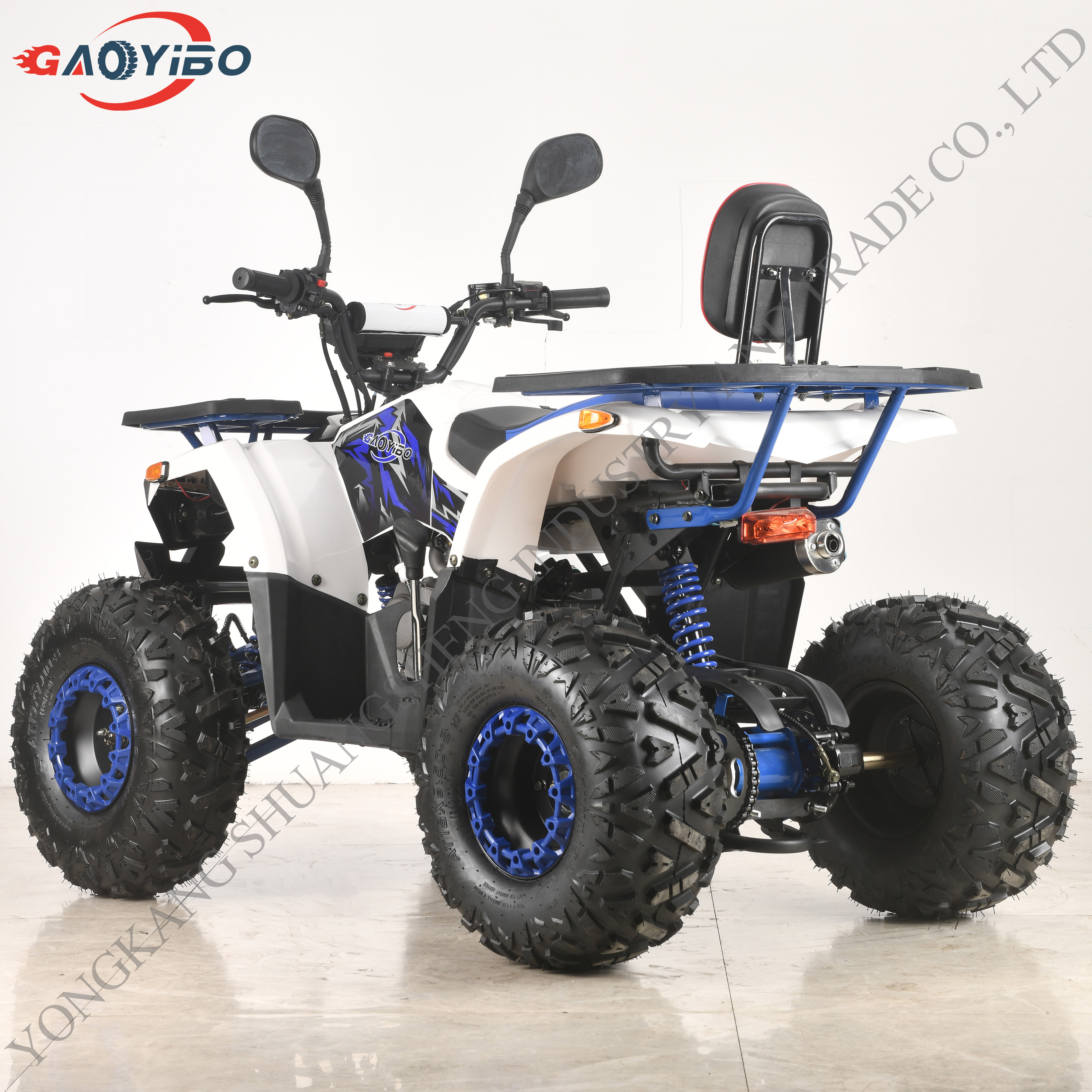 2023 Latest Style air engine chain drive 125 cc ATV side by side ATV