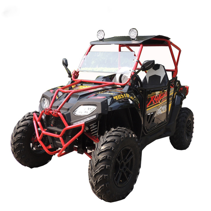 KNL Fang power off road steel frame 2 seat dune buggy side by side 250cc farm UTV quad bike with EPA