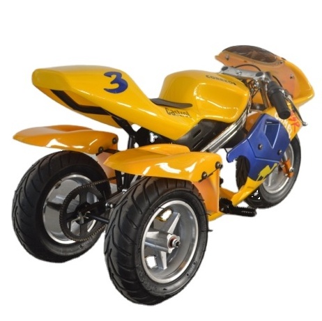 KNL2023 NEW DESIGN 2 stroke 49cc Kids mini pocket bike with CE