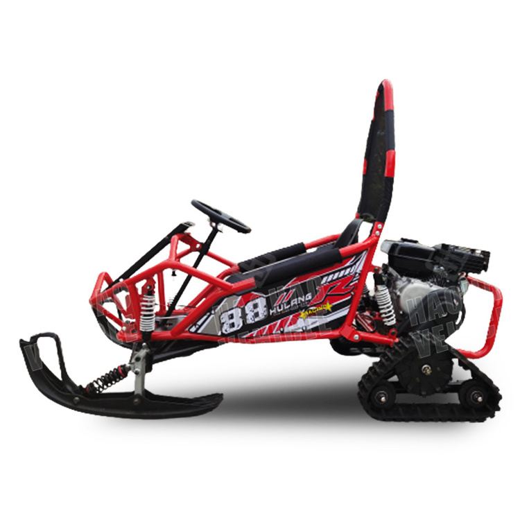 KNL 125cc 150cc 200cc kids gasoline snowmobile snow scooter Winter Sports Mini Snowmobile