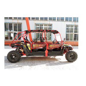 KNL Cheap popular 4 seats EPA approved quad buggy electric start 400CC UTVs