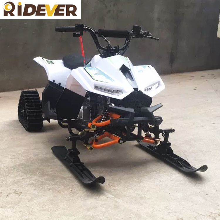 Ridever Direct Factory Winter Mini Snowmobile Adults Snowmobiles Snow Scooter 125cc Chinese Snowmobile