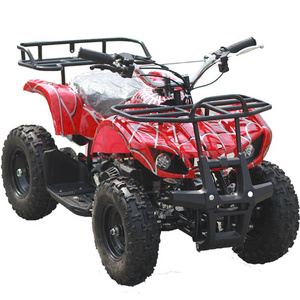 2024 factory new design 50cc mini quad atv used for kids said by side quad mini brand new 4 stroke engine powered by electric