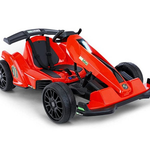 Electric Ride On Go Kart, Outdoor Racing Go-Kart, Electric Karting Vehicle for Boys and Girls Ride On car toys go kart