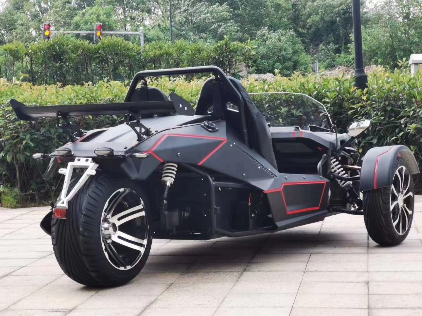 KNL Sun Automatic electric trike drift ztr roadster three wheel motorcycle for sale