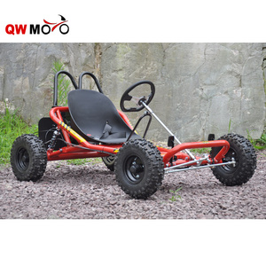 QWMOTO Racing adult Go Kart buggy 196CC 200CC cheap gas powered go karts for sale