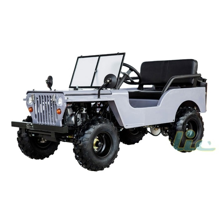 KNL Factory sale china mini jeeps willys 49cc quads for kids petrol cars gas powered atv 50cc 50cc, 110ccc, 125cc, 150cc