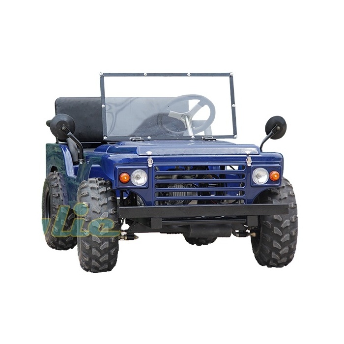 KNL Factory sale china mini jeeps willys 49cc quads for kids petrol cars gas powered atv 50cc 50cc, 110ccc, 125cc, 150cc