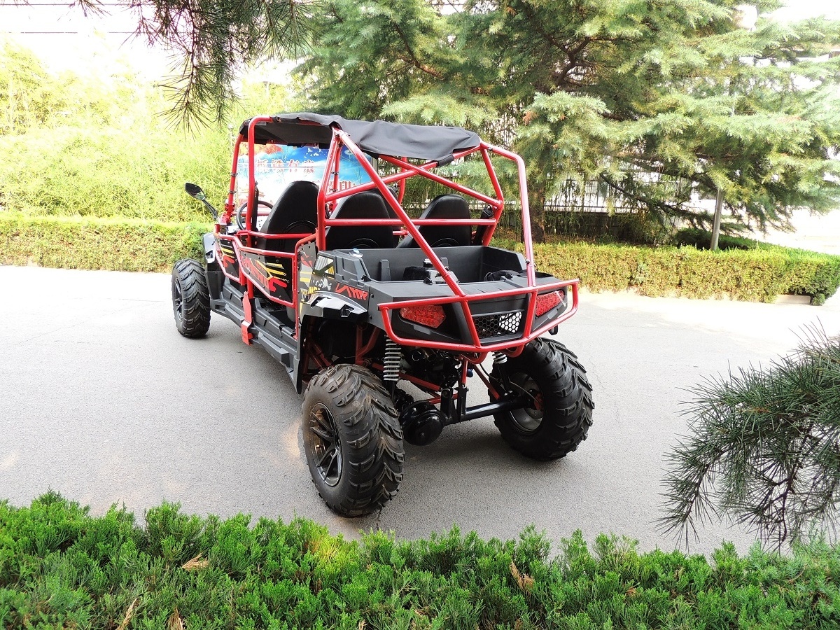 KNL Fangpower street legal go kart cuatrimotos chinas 400cc 4 seat shaft drive quad bikes utv