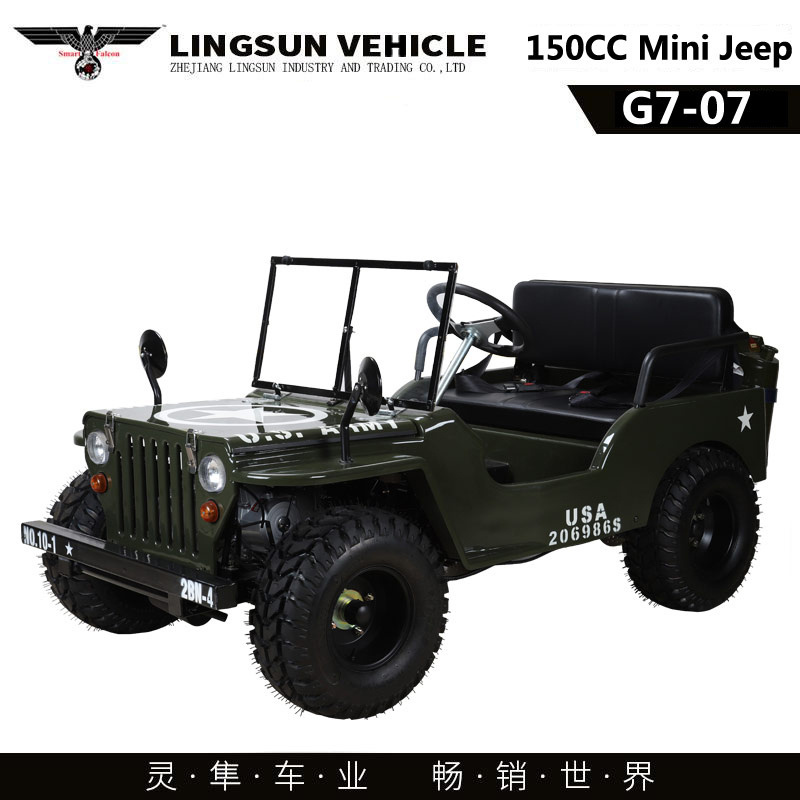 KNL factory hot selling mini jeep 125cc sport atv racing quads for kids petrol cars gas powered atv 150cc for adult