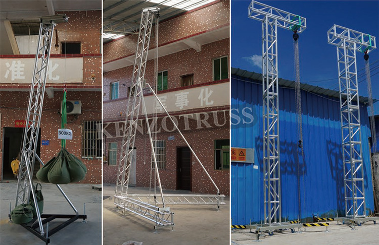 Aluminum Audio Line Array Truss Speaker Truss Stand