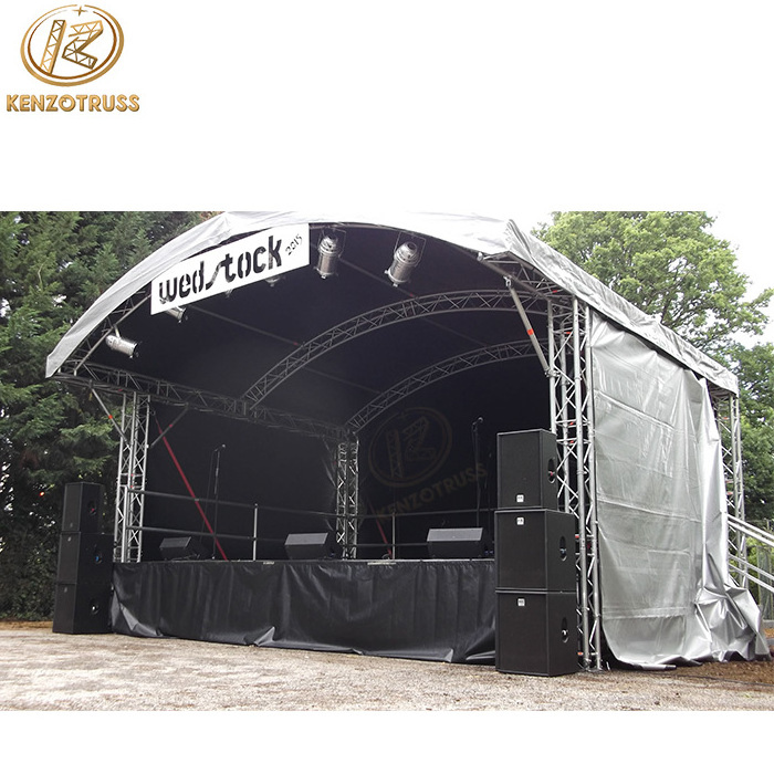 Aluminum concert event truss concert truss system for sale