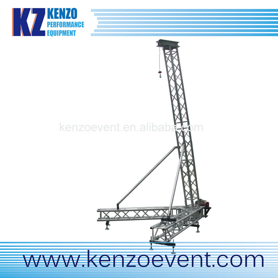 Aluminum Truss Lift Tower, Truss Stand, Line Array Speaker Lift