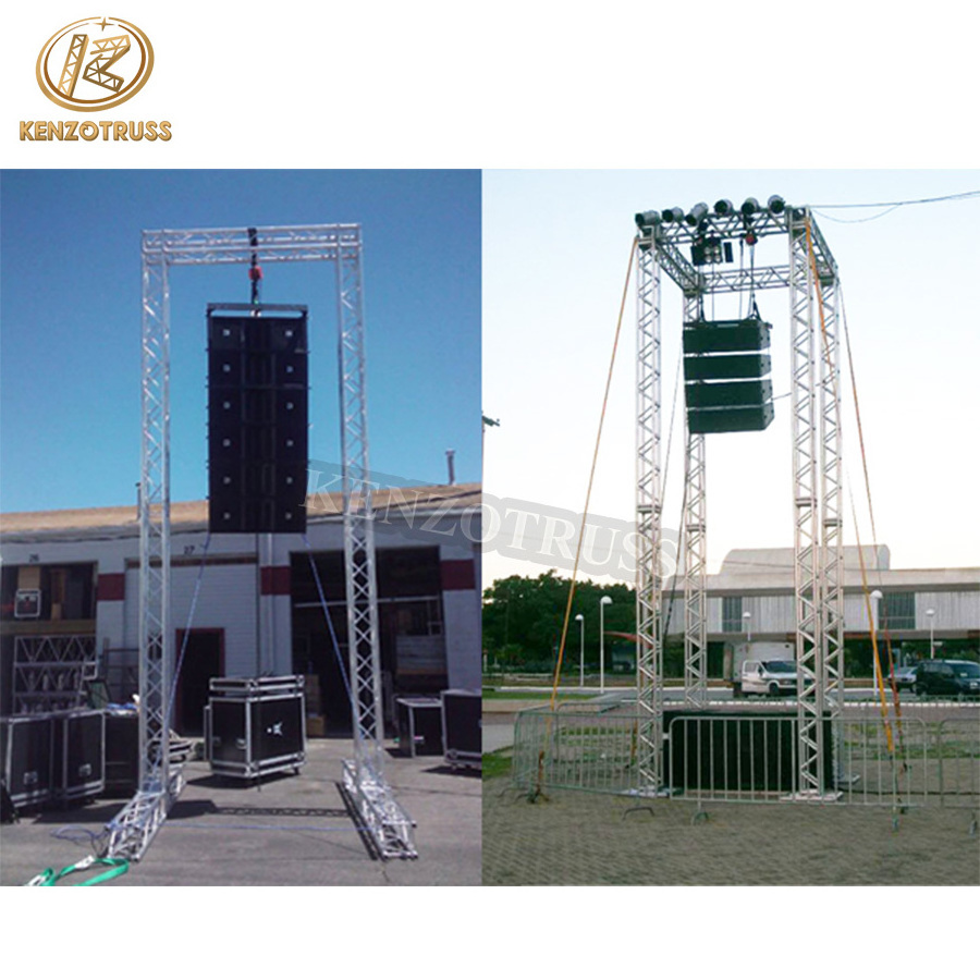 Customized Line Array Speaker Truss Stand Tower Lift for Sale ...