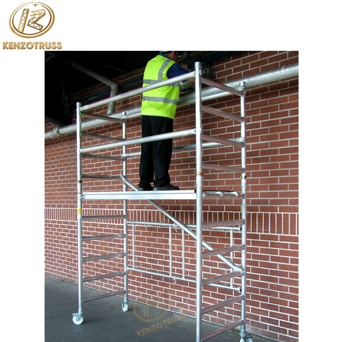 Cheap used aluminum scaffolding new types of scaffolding for sale