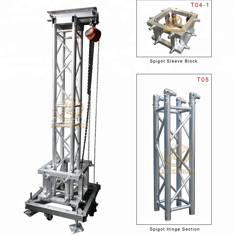 High Quality Aluminum Truss Lift Tower, Truss Stand