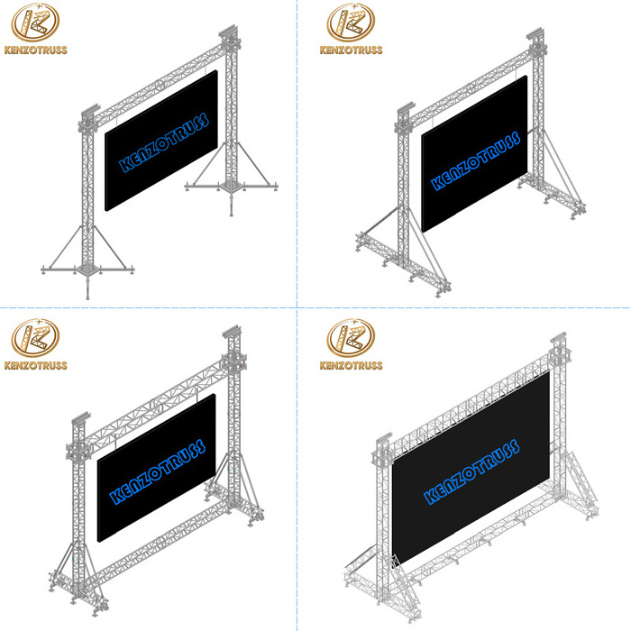 Aluminum LED Truss Speaker Truss for sale