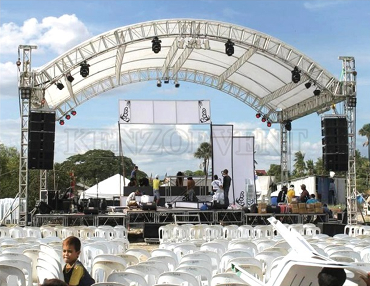 Aluminum On Sale Lighting Truss Event Roof Stage Truss with Tent