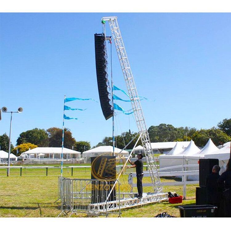 Aluminum Line Array Speaker Truss Tower  Stand