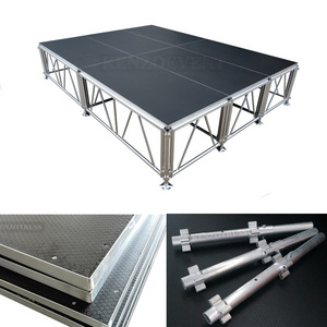 Cheap Wooden Mobile Aluminum Alloy Portable Stage Platform