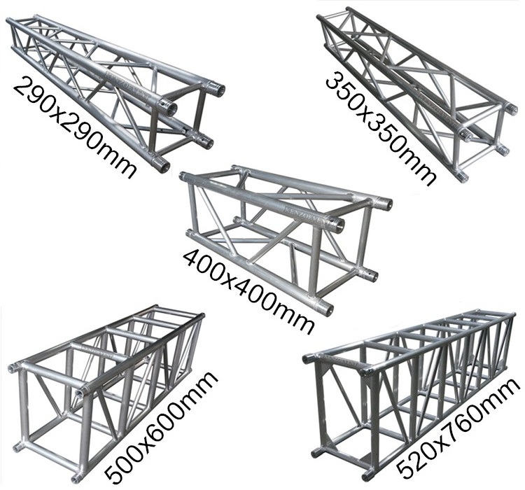 Heavy Duty Line Array Speaker Truss Stand Tower